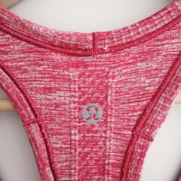 Lululemon Swiftly Tech Tank Top Heathered Cranberry Red 4 - Picture 9 of 16